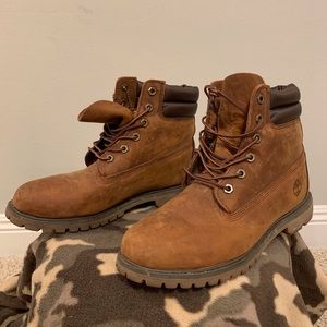 Brown Timberland Boots ($90 OBO)